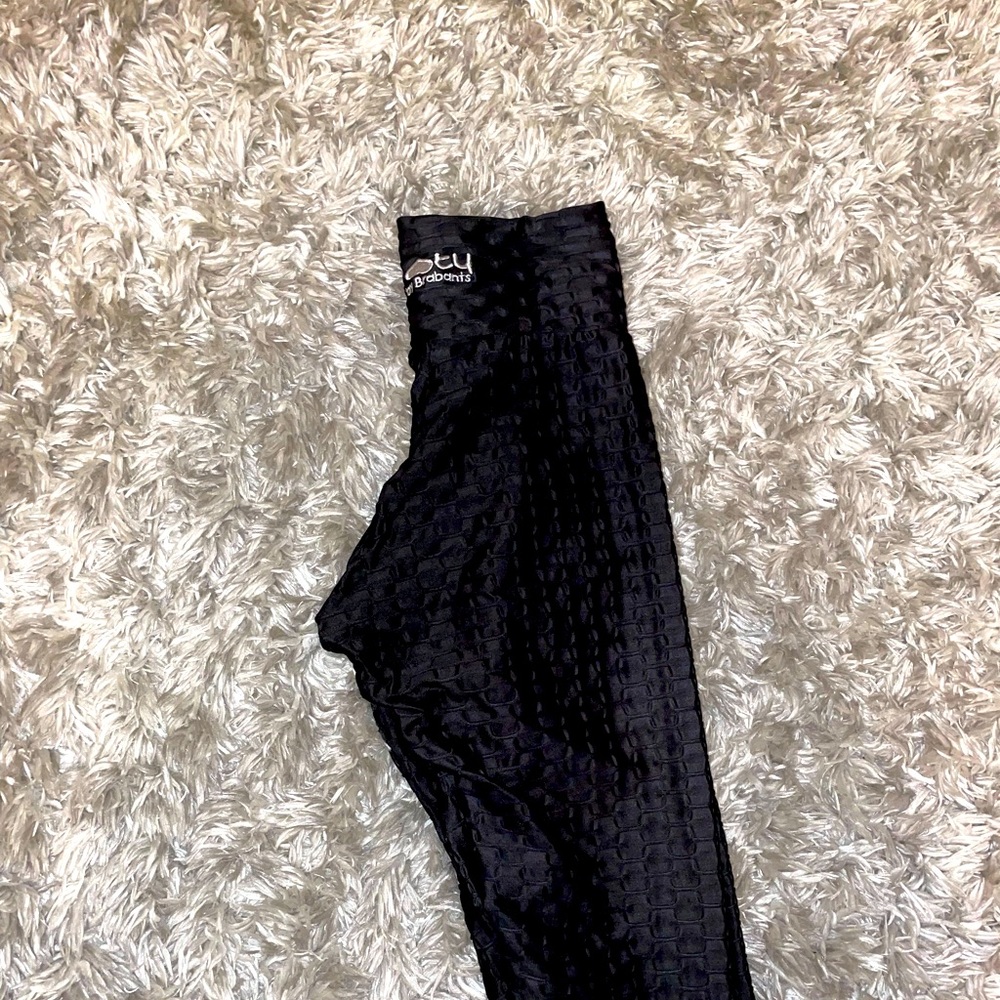 Booty by Brabants Black Chrome Leggings